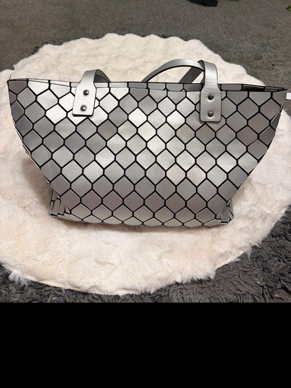 EUC* Emilio Pepe Geometric pattern bag